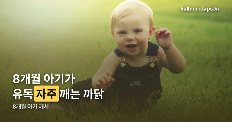 8개월 아기 깨시 정리 썸네일