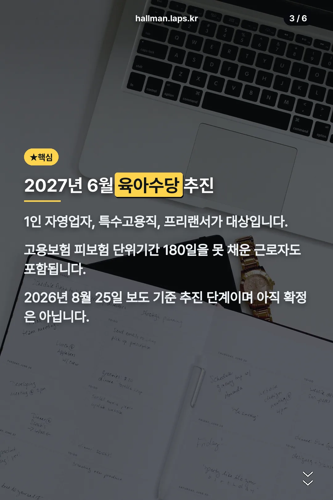 2027년 육아수당 추진