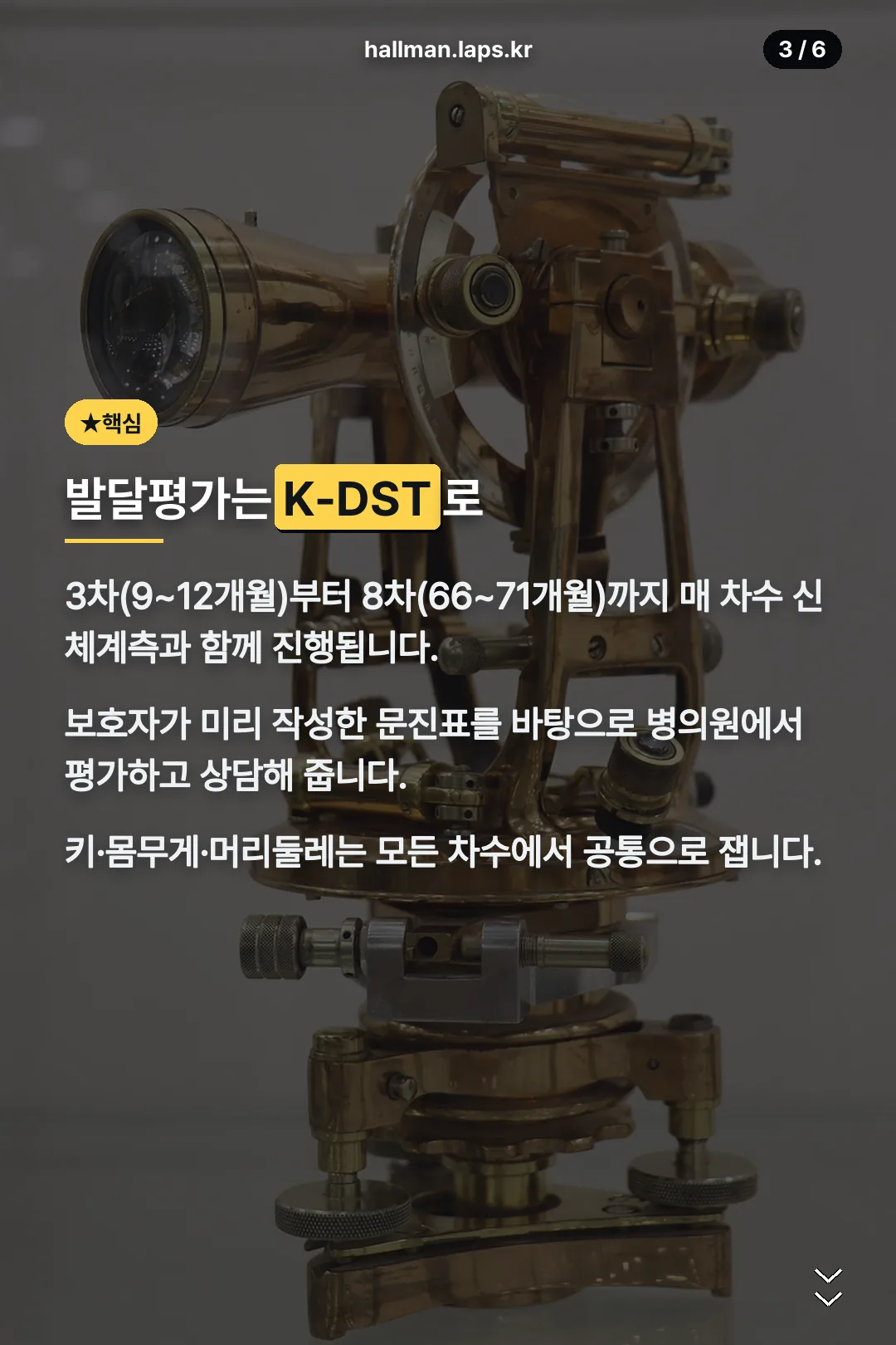 발달선별검사 K-DST 설명